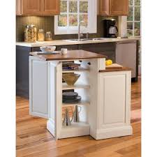 Features include black granite 3/4 in. Homestyles Woodbridge White Kitchen Island With Seating 5010 948 The Home Depot