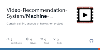 So about once a week i have to replace the missing songs in each playlist. Machine Learning Csv2 Csv At Master Video Recommendation System Machine Learning Github
