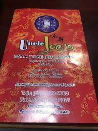 uncle joe s chinese restaurant in palm