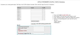 Maybe you would like to learn more about one of these? Cgpa Calculator For Me Anna University Chennai 2021 2022 Studychacha