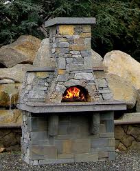 Outdoor Fireplace Patio Brick Oven