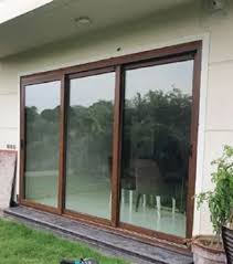 Glass Panel Sliding Door