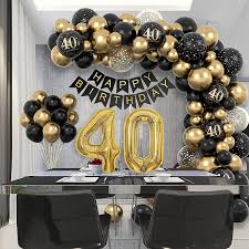 40th birthday decoration 40th man