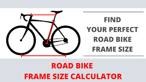 road bike frame size calculator bike faff
