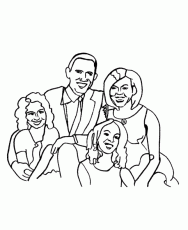 They're great for all ages. Michelle Obama Coloring Page Coloring Home