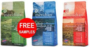 Free dog food samples are exactly what you think they are: Free Meridian Dog Food Samples