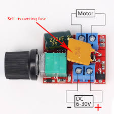 5a mini motor pwm sd controller