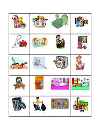 Preschool Kids Chore Chart Template Free Download