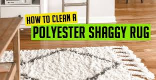 how to clean a polyester gy rug 5
