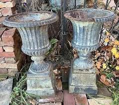 Garden Cast Iron Garden Urns Vatican