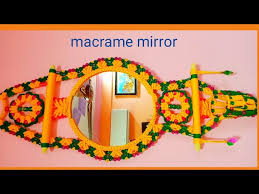 Macrame Beautiful Mirror New Design