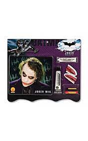 joker makeup kit with wig