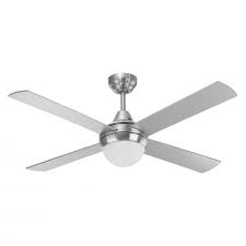 Lonsdale Brushed Silver Ceiling Fan