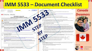 imm 5533 doent checklist spousal