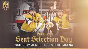 golden knights to host seat selection