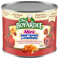 chef boyardee mini beef ravioli