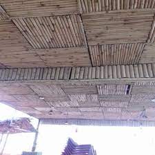 eco friendly bamboo false ceiling at rs