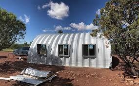 quonset hut side windows installed