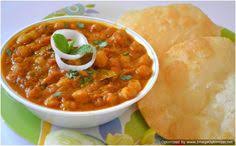 Chole is a spicy chickpea curry, accompanied with a very special kind of fried bread called. Chole Bhature