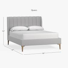 Avalon Channel Stitch Upholstered Bed
