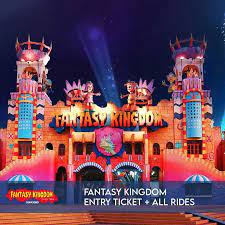 fantasy kingdom entry ticket with 12