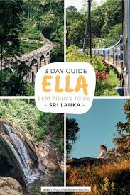 3 day ella itinerary what to do in