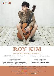 Roy Kim To Hold Promotional Tour In Malaysia The Korea Herald