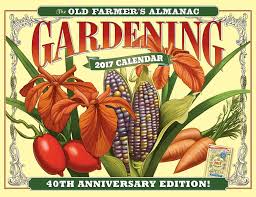 almanac 2017 gardening calendar