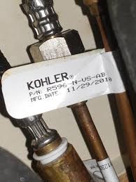 kohler sink handle faucet leaking at