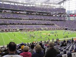 U S Bank Stadium Section 112 Home Of Minnesota Vikings