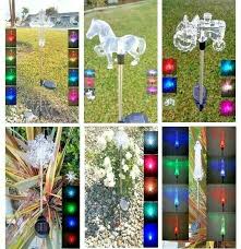Outdoor Solar Garden Stake Lights Vintage Tractor Decor Landscape Lighting Low For Sale Online Ebay