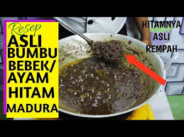 Nasi goreng refers to fried rice in both the indonesian and malay languages. Resep Asli Bumbu Bebek Hitam Madura Sambel Bebek Nya Youtube