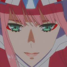 Red, white, and orange abstract digital wallpaper, anime, anime girls. Zero Two Code 002 Icon Anime Darling In The Franxx Zero Two