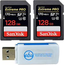 I highly recommend getting a few of them, i have about 12 of them. Amazon Com Sandisk 64gb Two Pack Extreme Pro Memory Card Sdsdxxy 064g Gn4in Sdxc 4k V30 Uhs I With Everything But Stromboli Tm Combo Reader Electronics