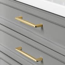High Polished Luxury Gold Cabinet Pulls