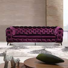 Glitz Sofa Purple By Jm Furniture