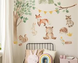 trees wall sticker wallpapers