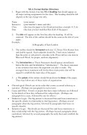 mla format formal outline school stuff informative essay mla format formal outline