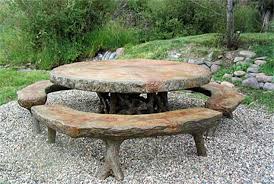 Table Concrete Outdoor Furniture
