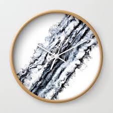 8 Abstract Resin Art Wall Clock