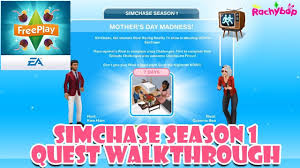 The Sims Freeplay Simchase Season 1 Mothers Day Madness