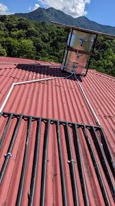 how to make a solar hot water heater