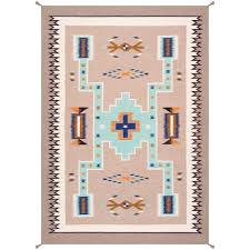 geometric wool area rug pnt 313 6x9