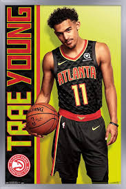 Young is battling a shoulder injury but is expected to take the court for the hawks. Amazon Com Trends International Nba Atlanta Hawks Trae Young 18 Wall Poster 22 375 X 34 Premium Unframed Version Home Kitchen