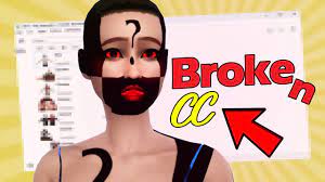 how to find broken cc in sims 4 and