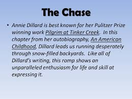 Autobiography of Annie Dillard as Narrative Writing