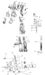 parts list for hoover model f7441