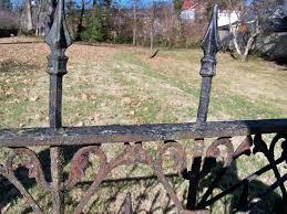 Beautiful Antique Cast Iron Fencing