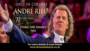 70 years young at your nearest vue cinema. Andre Rieu 70 Years Young At Cinema At Aboyne Event Tickets From Ticketsource