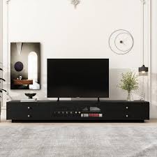 Bright Designs Black Luxurious Tv Stand